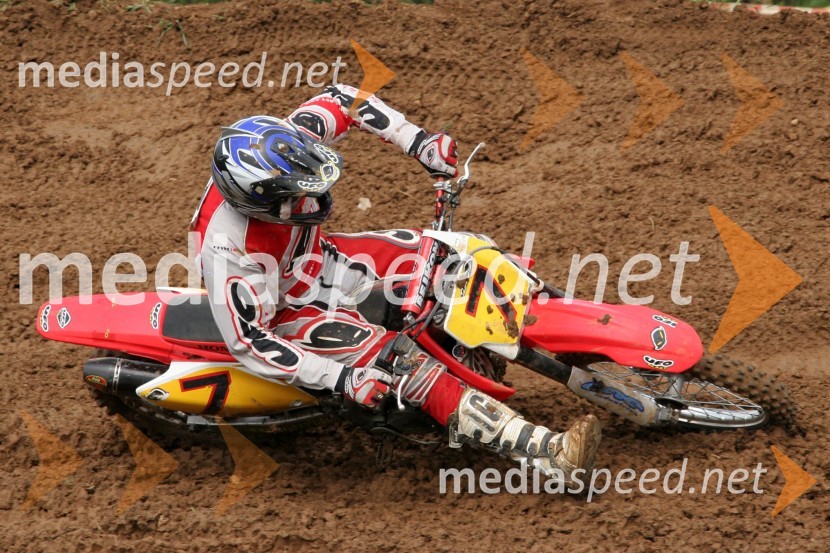 Damjan Smrekar (AMD Šentvid)MOTOKROS, 4. dirka za DP, Semič