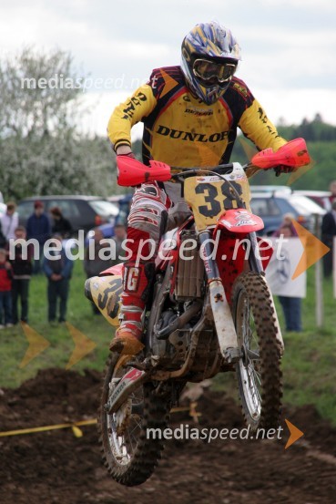 Miha Špindler (AMD Sitar Dunlop)MOTOKROS, 4. dirka za DP, Semič