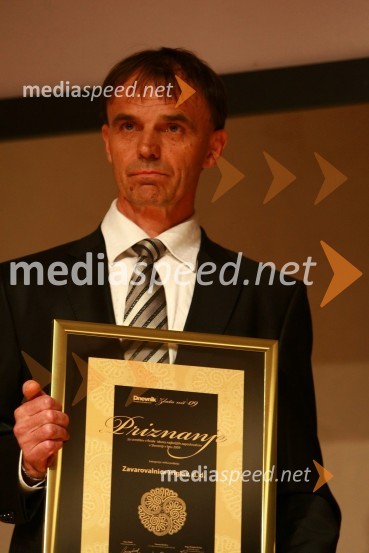 Mag. Vladimir Mišo Čeplak, član uprave Zavarovalnica Triglav d.d.Zlata nit 2009, slavnostna razglasitev najboljših zaposlovalcev leta 2009