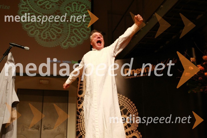 Andrej Rozman Roza, igralecZlata nit 2009, slavnostna razglasitev najboljših zaposlovalcev leta 2009