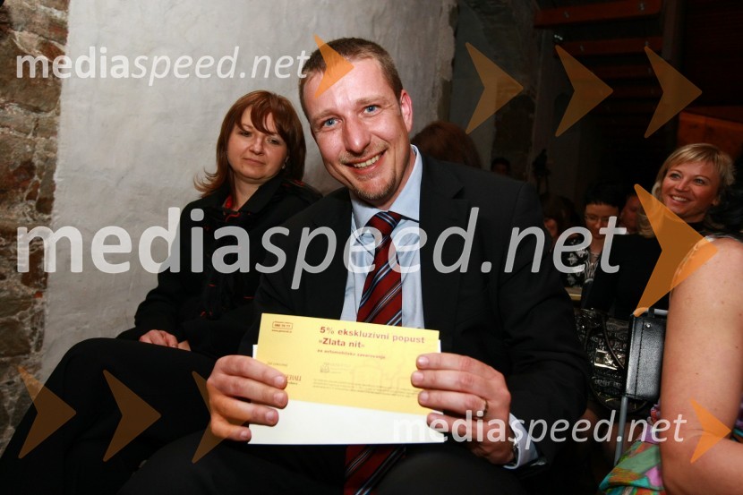 Gregor Pilgram, predsednik uprave Generali Zavarovalnica d.d.Zlata nit 2009, slavnostna razglasitev najboljših zaposlovalcev leta 2009