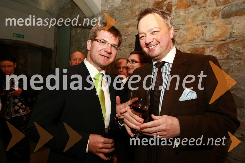 Dejan Turk, predsednik uprave Simobil d.d. in ...Zlata nit 2009, slavnostna razglasitev najboljših zaposlovalcev leta 2009