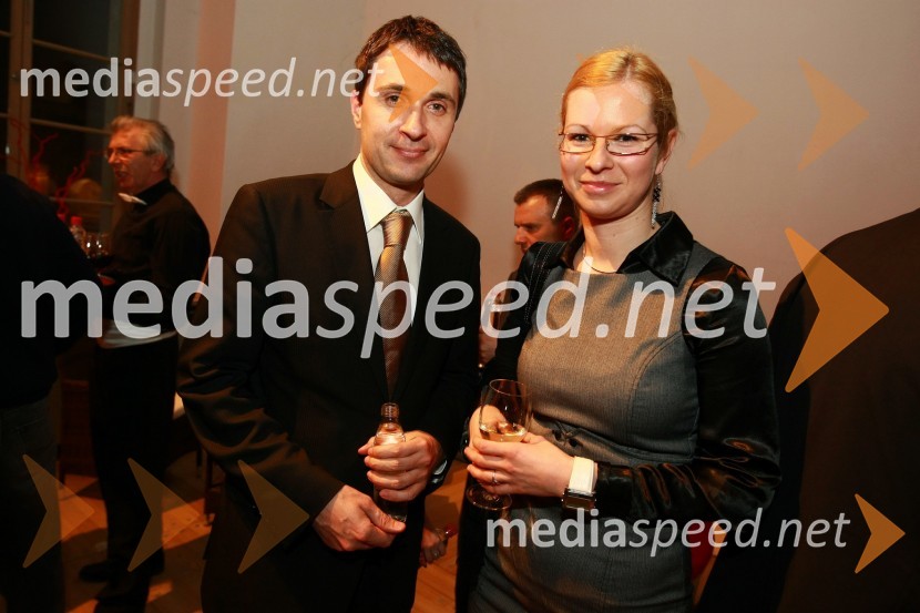 Gregor Jamnik, generalni direktor Hotel Slon d.d. in ...Zlata nit 2009, slavnostna razglasitev najboljših zaposlovalcev leta 2009