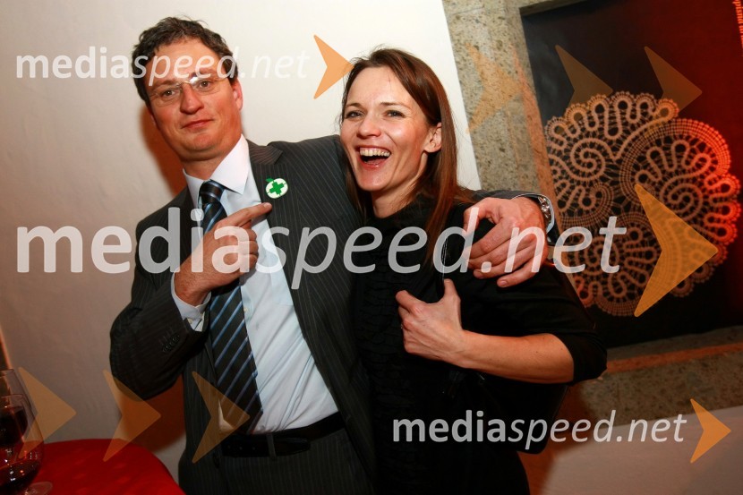 Mag. Marko Jaklič, direktor Javnega zavoda Lekarna Ljubljana in ...Zlata nit 2009, slavnostna razglasitev najboljših zaposlovalcev leta 2009