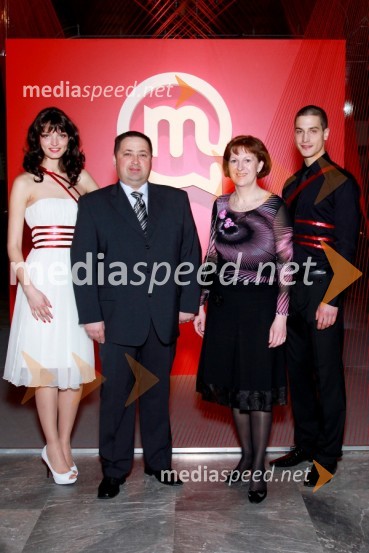 Jana Koteska, manekenka, ..., ... in Luka Omerovič, manekenViktorji 2009, družba Mobitel na Viktorjih - PR
