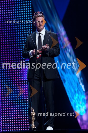 Jurij Zrnec, TV voditeljViktorji 2009, prireditev - dogajanje v dvorani