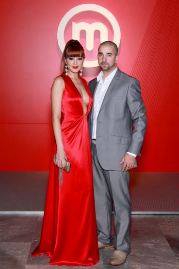 Sanja Grohar, pevka, manekenka in Miss Slovenije 2005 ter njen zaročenec Pedro Luis - SamiViktorji 2009, družba Mobitel na Viktorjih - PR