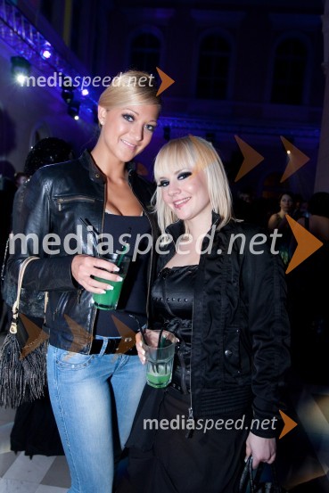 Neža Marolt in Jerica Zupan, Golica TVViktorji 2009, zaključna zabava