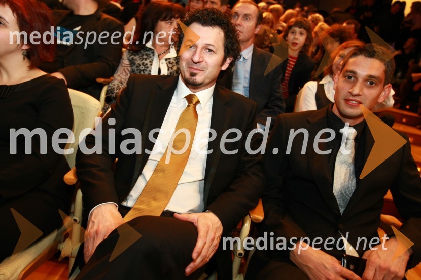 Dr. Patrik Vlačič, minister za promet in ...Viktorji 2009, prireditev - dogajanje v dvorani