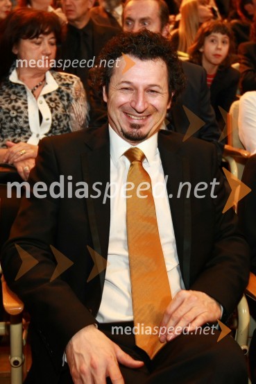 Dr. Patrik Vlačič, minister za prometViktorji 2009, prireditev - dogajanje v dvorani