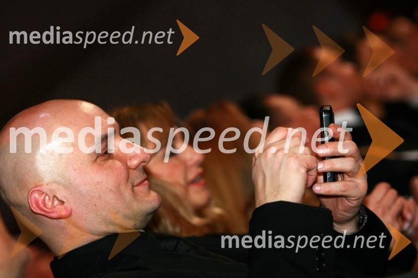 Branko Čakarmiš, programski direktor Pro PlusViktorji 2009, prireditev - dogajanje v dvorani