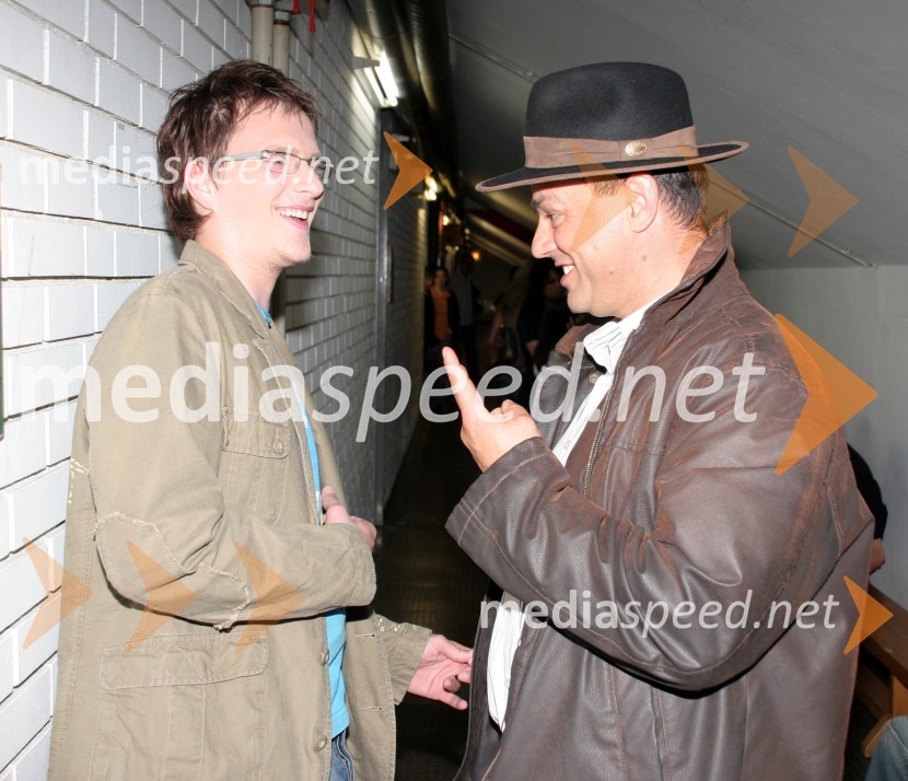 Peter Januš in Branko Jovanovič Brendi, pevcaPevci otrokom, dobrodelni koncert