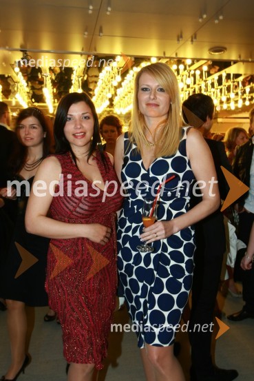 Alenka Vidic in Nina Tomažin, Propiar  	 
Viktorji 2009, zaključna zabava