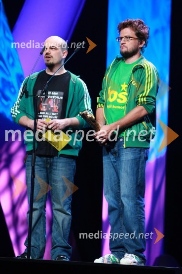 Jure Bračič in Igor Karas, Slon in SadežViktorji 2009, prireditev - dogajanje v dvorani