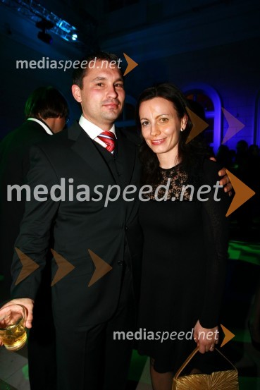 Anton Majhen, coach in njegova žena Mojca Majhen, agencija Paideia d.o.o.Viktorji 2009, zaključna zabava
