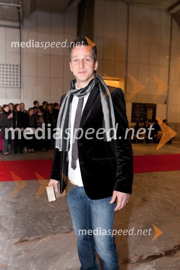Boštjan Povše, podjetnikViktorji 2009, rdeča preproga in dogajanje pred dvorano