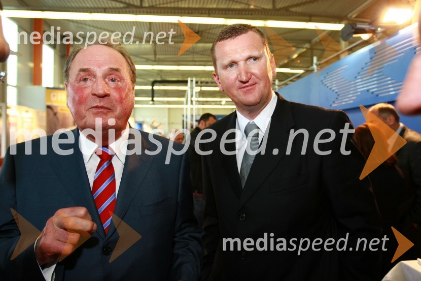 Ivan Zidar, predsednik uprave SCT in ...23. mednarodni sejem gradbeništva in gradbenih materialov MEGRA 2010, slovesna otvoritev