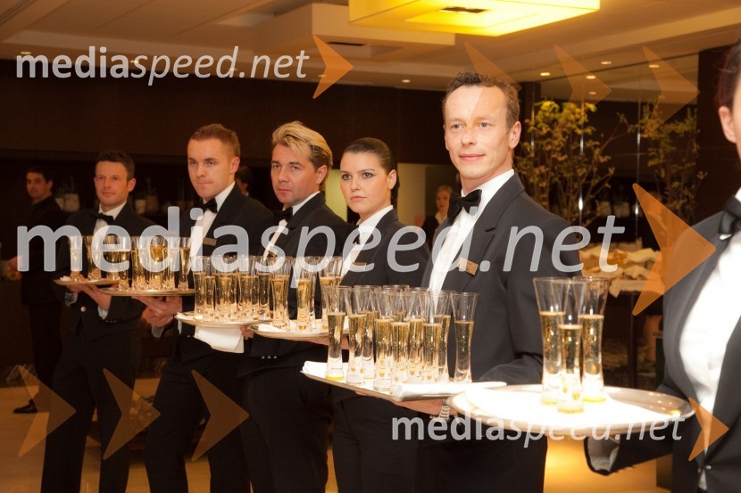 Pijača dobrodošliceBMW SLO, predstavitev novega avtomobila BMW serije 5