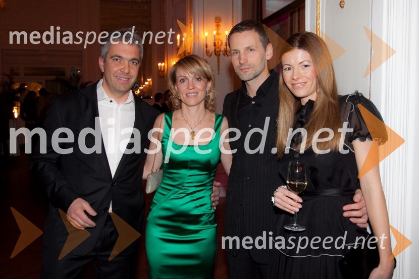 ..., Barbara Uranjek, direktorica marketinga BMW Group Slovenija, ... in ...BMW SLO, predstavitev novega avtomobila BMW serije 5