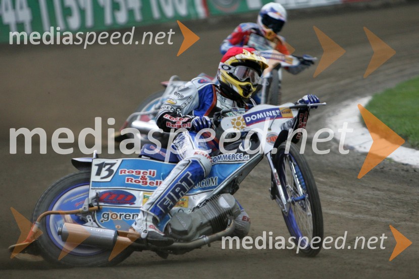 Matej Žagar (Slovenija)SPEEDWAY GRAND PRIX, VN Evrope 2006, dirka