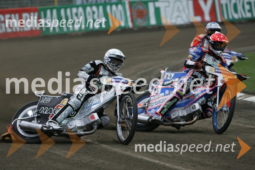 Lee Richardson (VBR),Piotr Protasiewicz (Poljska)SPEEDWAY GRAND PRIX, VN Evrope 2006, dirka