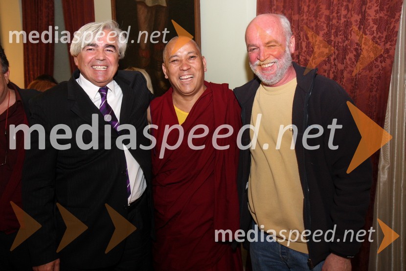Zlatko Halilovič, višji policijski svetnik, tibetanski menih in ...Obisk Njegove svetosti XIV. Dalajlame Tenzina Gyatsa v Mariboru, prvi spremljevalni dogodek