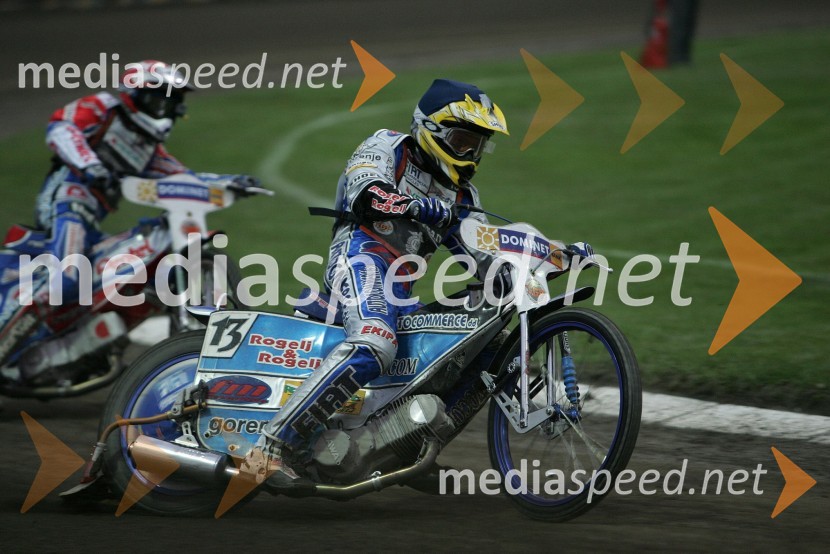 Matej Žagar (Slovenija)SPEEDWAY GRAND PRIX, VN Evrope 2006, dirka