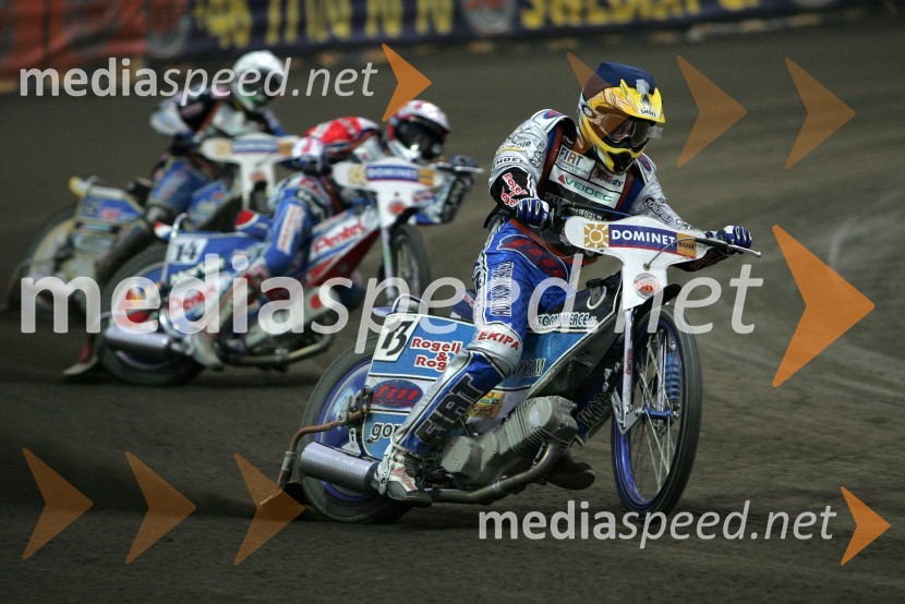 Matej Žagar (Slovenija), Piotr Protasiewicz (Poljska)SPEEDWAY GRAND PRIX, VN Evrope 2006, dirka