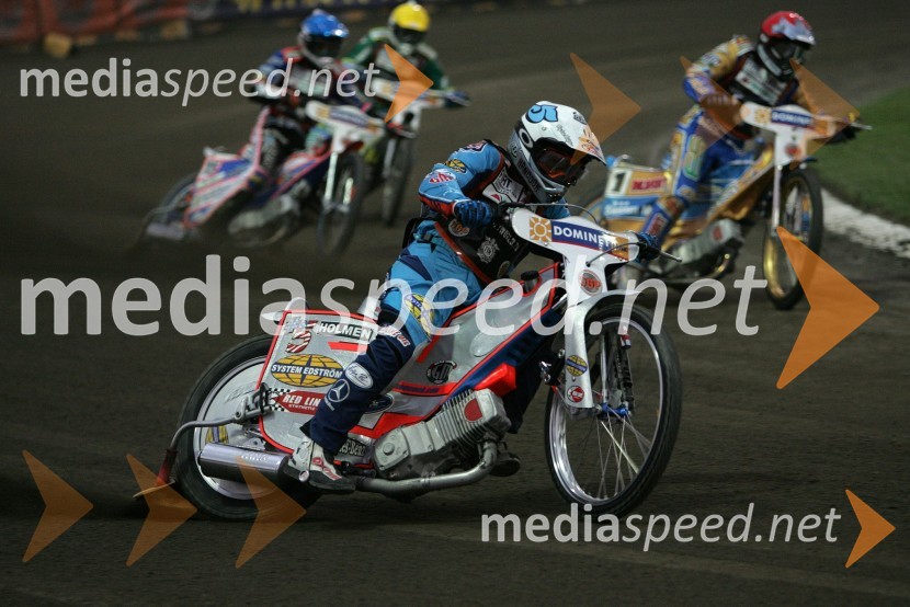Greg Hancock (ZDA) in Tony Rickardsson (Švedska)SPEEDWAY GRAND PRIX, VN Evrope 2006, dirka