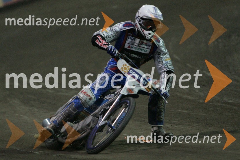 Matej Žagar (Slovenija)SPEEDWAY GRAND PRIX, VN Evrope 2006, dirka