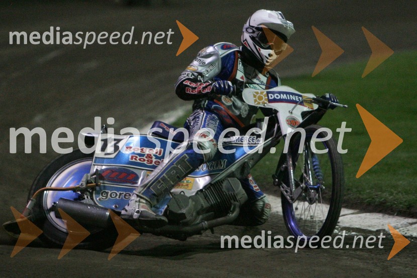 Matej Žagar (Slovenija)SPEEDWAY GRAND PRIX, VN Evrope 2006, dirka