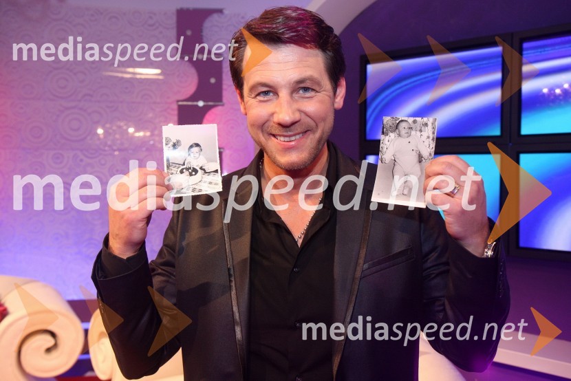 Marko Vozelj, pevecRdeča preproga s Sebastianom, snemanje oddaje