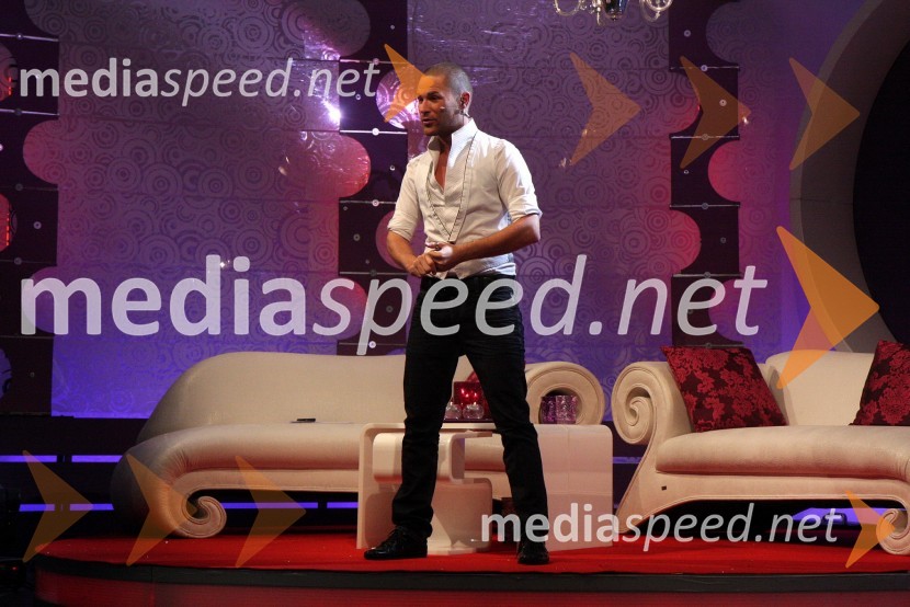 Sebastian, pevec in tv voditeljRdeča preproga s Sebastianom, snemanje oddaje