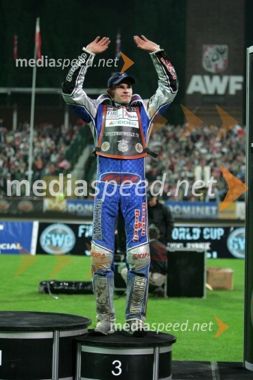 Matej Žagar (Slovenija) 3.mesto na VN EvropeSPEEDWAY GRAND PRIX, VN Evrope 2006, dirka