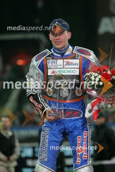 Matej Žagar (Slovenija)SPEEDWAY GRAND PRIX, VN Evrope 2006, dirka