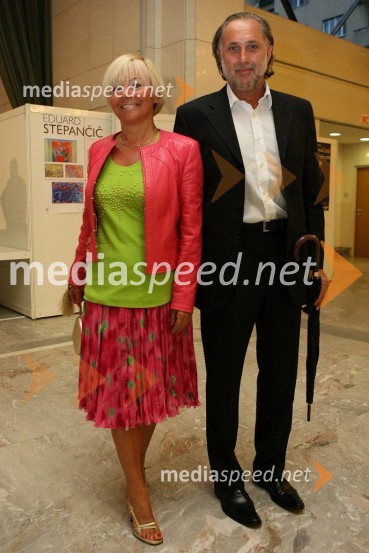 Zakonca Daniela in Boris Čehovin, uvoznika blagovne znamke EscadaAdam in Eva z napako