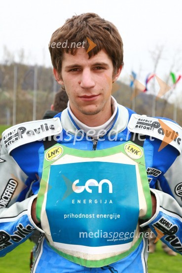 Renato Cvetko (ST Unia Goričan)Speedway, DP mladincev Slovenije, Hrvaške in Madžarske 2010, 1. dirka