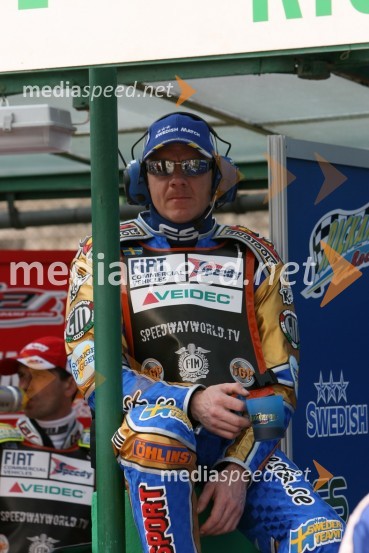 Tony Rickardsson (Švedska)SPEEDWAY GRAND PRIX, VN Evrope 2006, trening