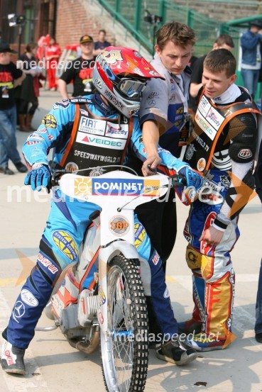 Greg Hancock (ZDA)SPEEDWAY GRAND PRIX, VN Evrope 2006, trening