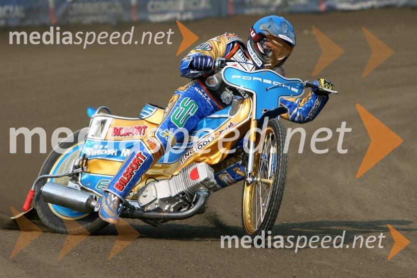 Tony Rickardsson (Švedska)SPEEDWAY GRAND PRIX, VN Evrope 2006, trening