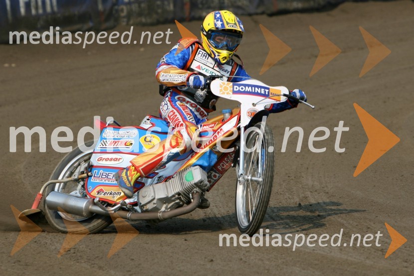 Tomasz Gapinski (Poljska)SPEEDWAY GRAND PRIX, VN Evrope 2006, trening