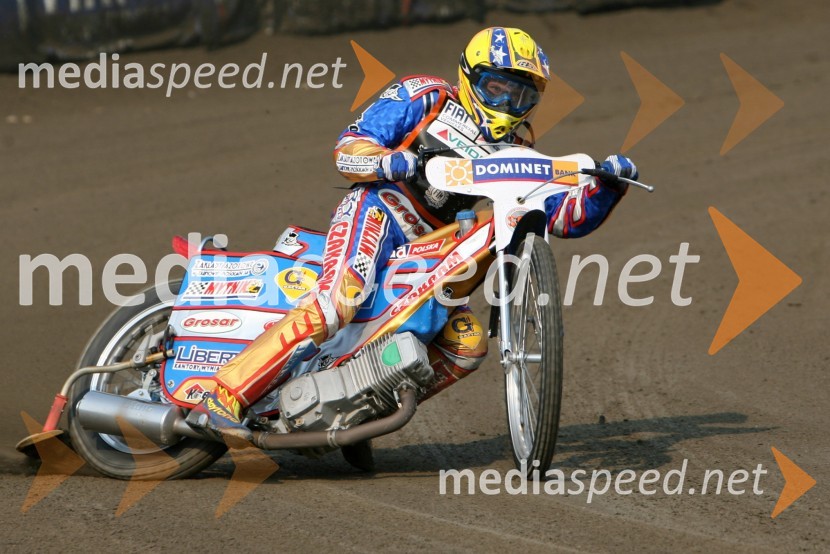 Tomasz Gapinski (Poljska)SPEEDWAY GRAND PRIX, VN Evrope 2006, trening