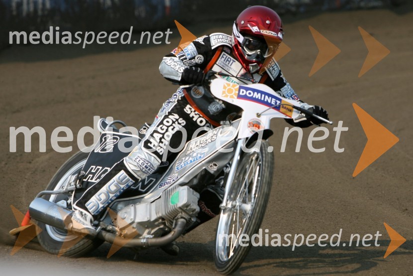 Lee Richardson (Velika Britanija)SPEEDWAY GRAND PRIX, VN Evrope 2006, trening