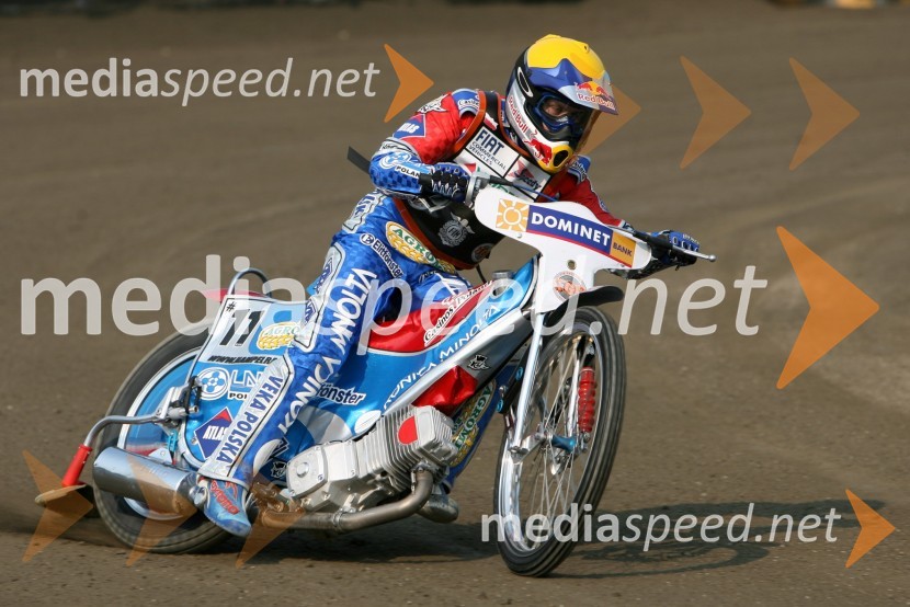Jaroslaw Hampel (Poljska)SPEEDWAY GRAND PRIX, VN Evrope 2006, trening