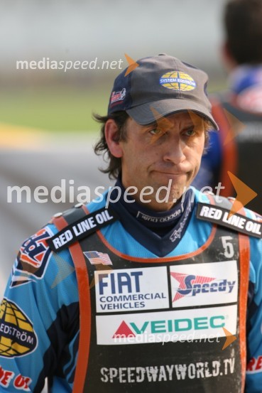 Greg Hancock (ZDA)SPEEDWAY GRAND PRIX, VN Evrope 2006, trening
