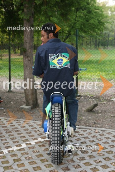 Antonio Lindback (Švedska)SPEEDWAY GRAND PRIX, VN Evrope 2006, trening