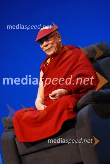 Njegova svetost, XIV. DalajlamaNjegova svetost, XIV. Dalajlama, predavanje za povabljene goste Sočutje - umetnost sreče