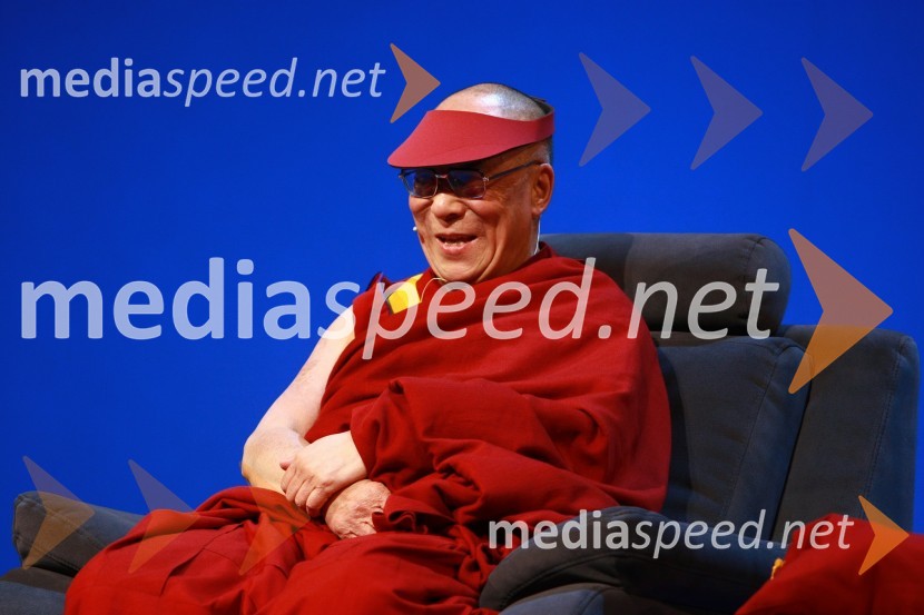 Njegova svetost, XIV. DalajlamaNjegova svetost, XIV. Dalajlama, predavanje za povabljene goste Sočutje - umetnost sreče