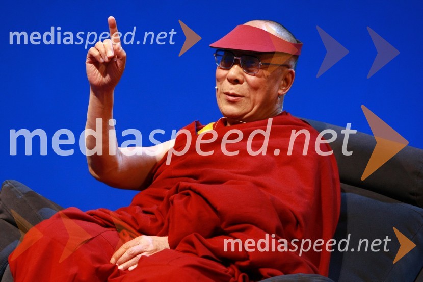 Njegova svetost, XIV. DalajlamaNjegova svetost, XIV. Dalajlama, predavanje za povabljene goste Sočutje - umetnost sreče