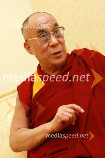 Njegova svetost, XIV. DalajlamaNjegova svetost, XIV. Dalajlama, predavanje za povabljene goste Sočutje - umetnost sreče